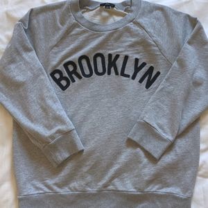 J. Crew Brooklyn Crewneck Sweatshirt Large